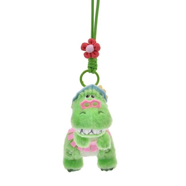 Japan Tokyo Disney Store Rex Plush Keychain Toy Story Chill
