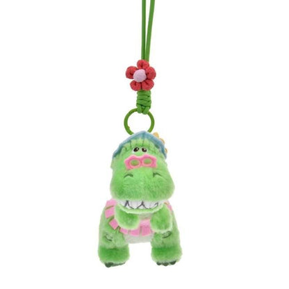 Japan Tokyo Disney Store Rex Plush Keychain Toy Story Chill