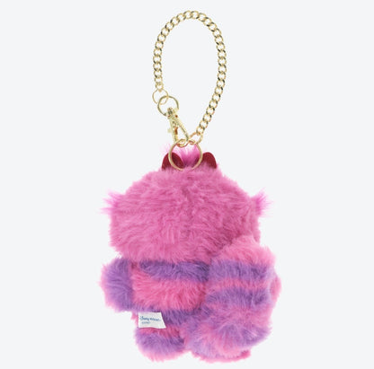 Japan Tokyo Disney Resort Alice in Wonderland Cheshire Cat Plush Charm Keychain