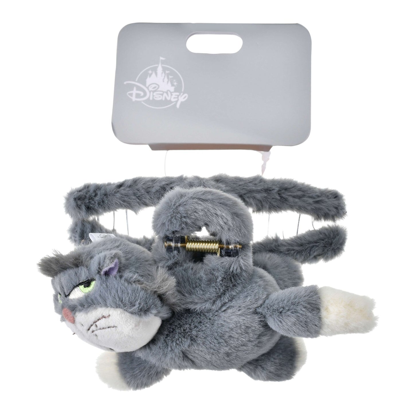Japan Tokyo Disney Store Lucifer Hair Clip Huggable Plush Toy Style Cinderella