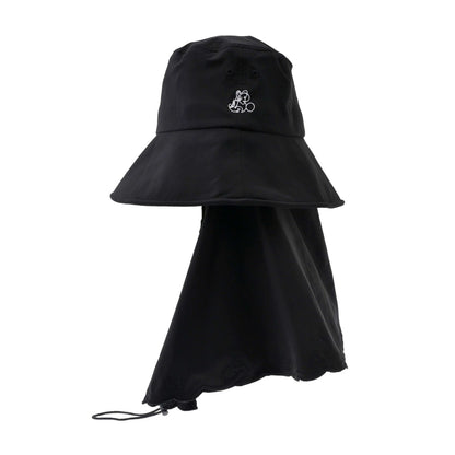 Japan Tokyo Disney Store Minnie Sunshade Hat Line Art Black UV Care Goods