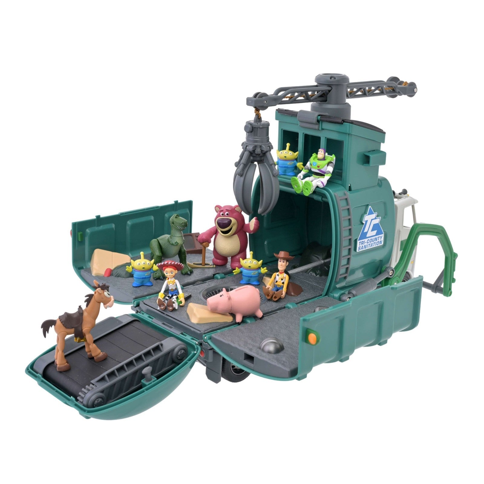 Japan Tokyo Disney Store Toy Story 3 Garbage Truck Vehicle Playset