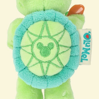Japan Tokyo Disney Resort Olu Mel Plush Toy Badge Duffy & Friends Christmas