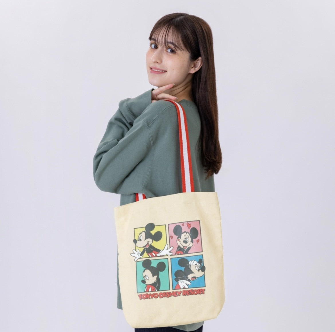 Japan Tokyo Disney Resort Mickey Mouse Tote bag Limited 2025