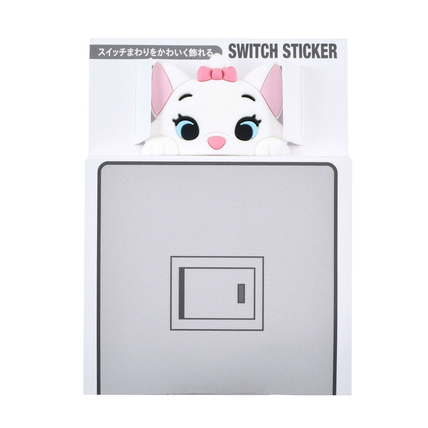 Japan Tokyo Disney Store Aristocats Marie Seal Decal for Electrical Switches