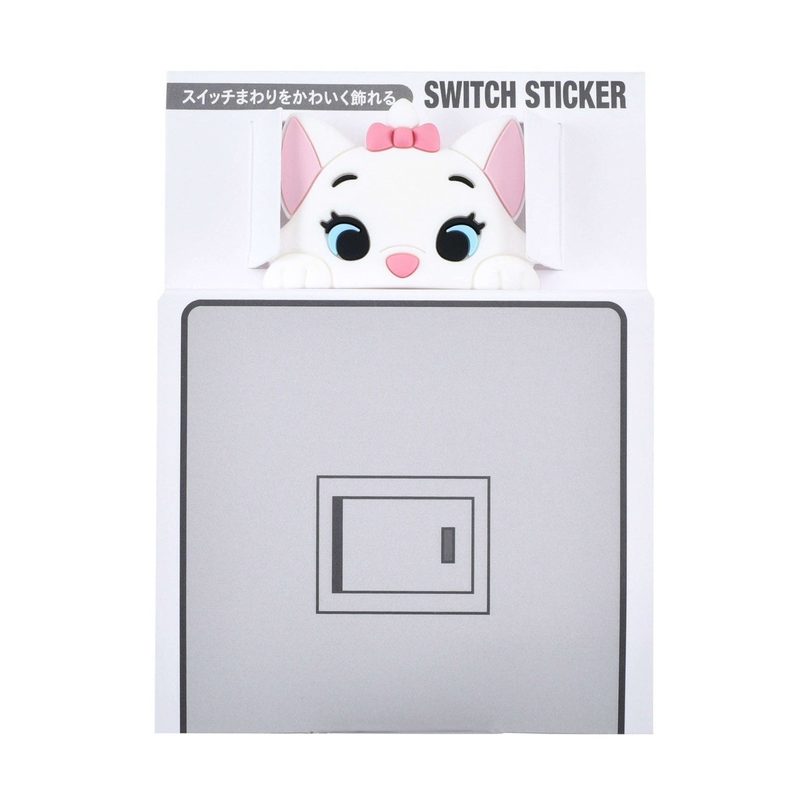 Japan Tokyo Disney Store Aristocats Marie Seal Decal for Electrical Switches