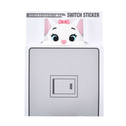 Japan Tokyo Disney Store Aristocats Marie Seal Decal for Electrical Switches