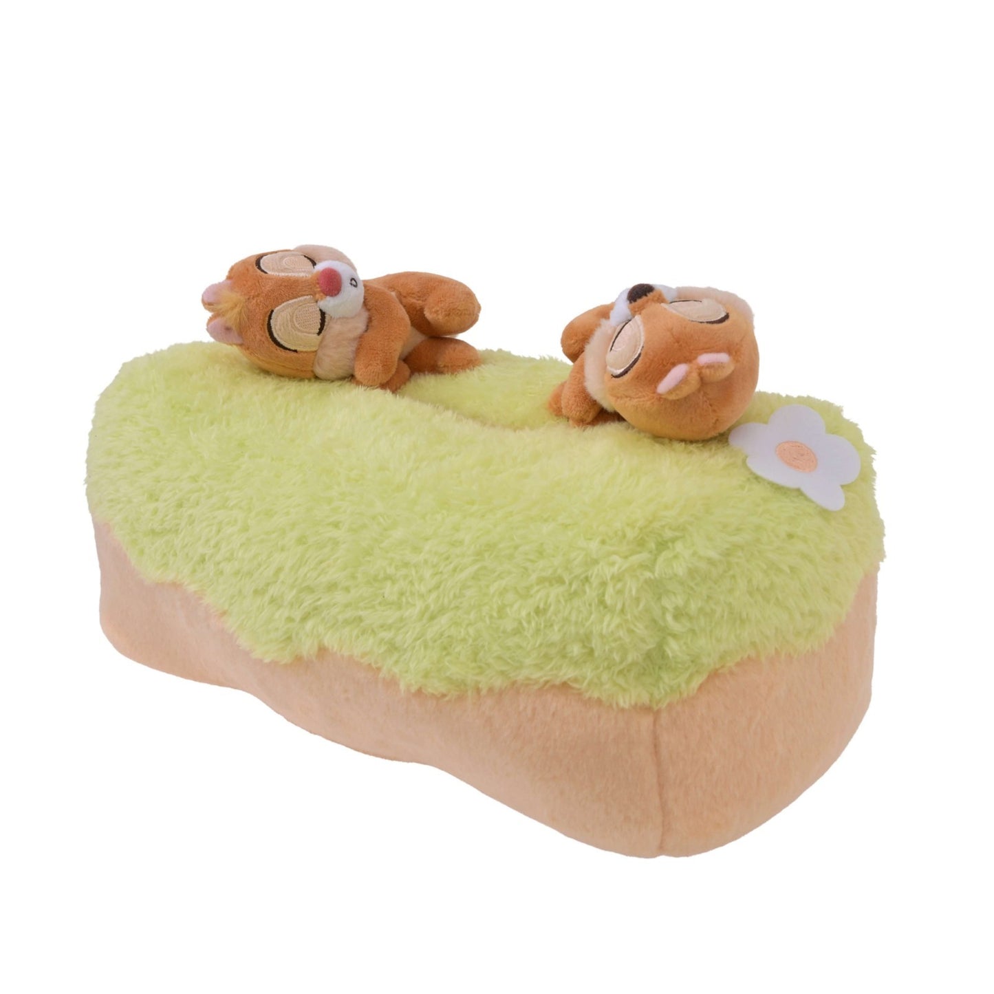 Japan Tokyo Disney Store Chip & Dale Tissue Box Cover Nap