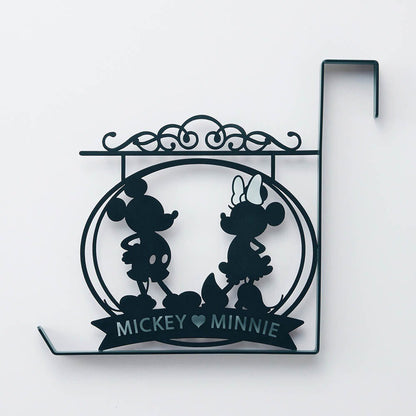 Japan Disney Fantasy Shop Bellemaison Mickey Minnie Iron Door Hook Paper Cutout