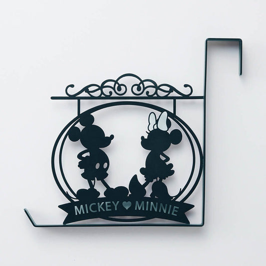 Japan Disney Fantasy Shop Bellemaison Mickey Minnie Iron Door Hook Paper Cutout