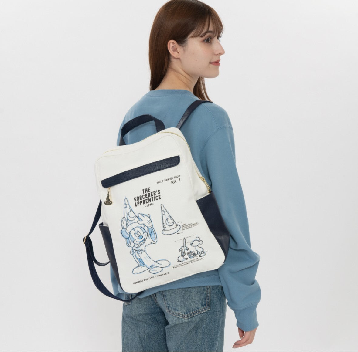 Japan Tokyo Disney Resort Fantasia Mickey Drawing backpack