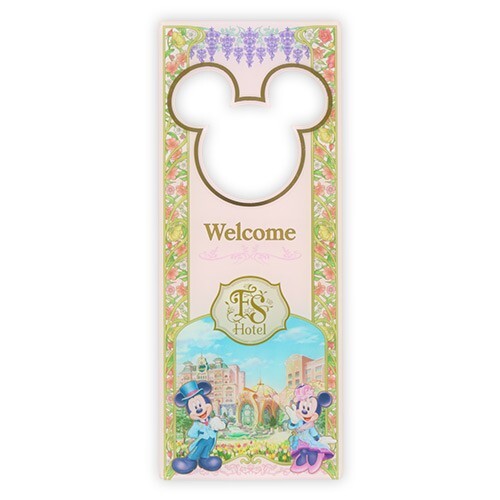 Japan Tokyo Disney Resort Fantasy Springs Hotel Sign Plates Mickey Minnie