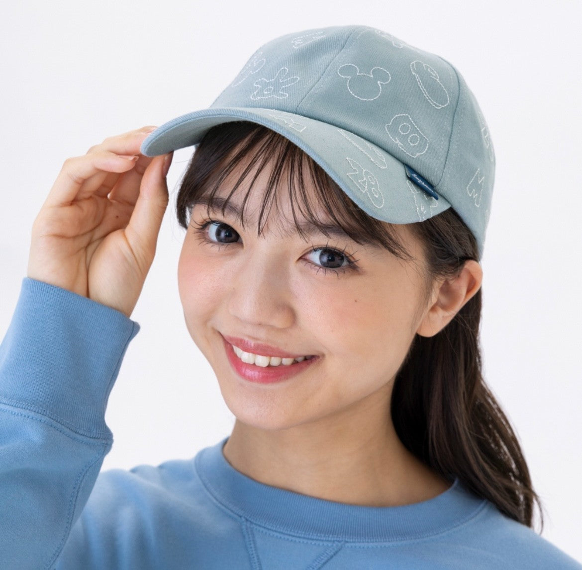Japan Tokyo Disney Resort Mickey Mouse Cap Blue Ears Hat Denim 2025 Limited
