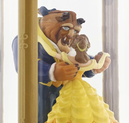 Japan Tokyo Disney Resort Beauty and the Beast Glowing Lantern Music Box Toy