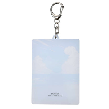 Japan Tokyo Disney Store Stitch & Angel Liquid-Filled Keychain