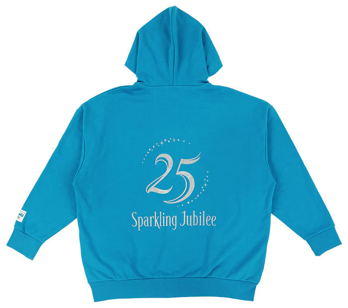 Japan Tokyo Disney Sea 25th Anniversary Funderful Members Long Sleeve Hoodie