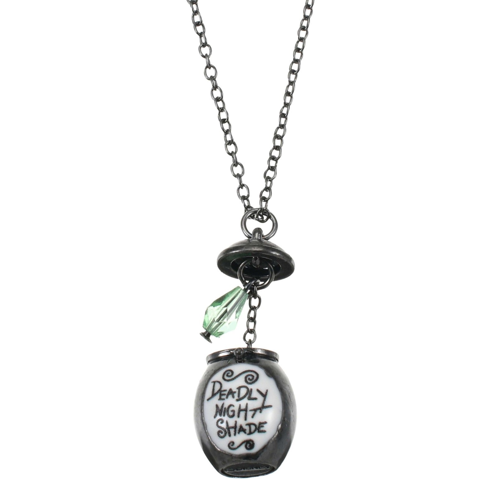 Japan Tokyo Disney Store Sally Necklace Black Nightshade Nightmare Christmas
