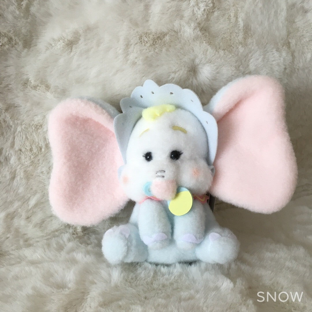 Japan Tokyo Disney Store Dumbo Clown Plush Toy Key Chain Noriyuki Echigawa
