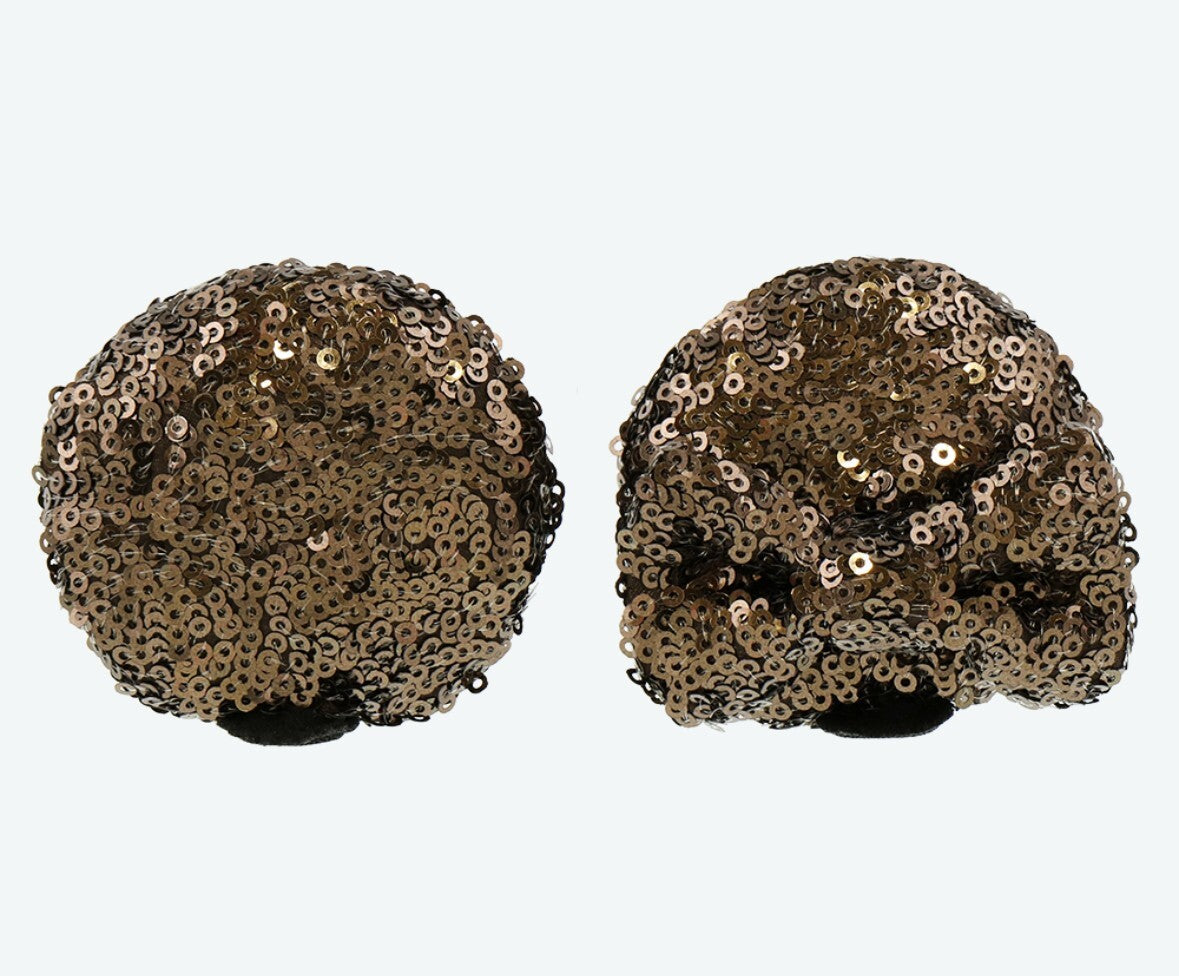 Japan Tokyo Disney Resort Mickey Sequin Ears Headband Hairpin Black
