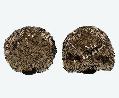 Japan Tokyo Disney Resort Mickey Sequin Ears Headband Hairpin Black