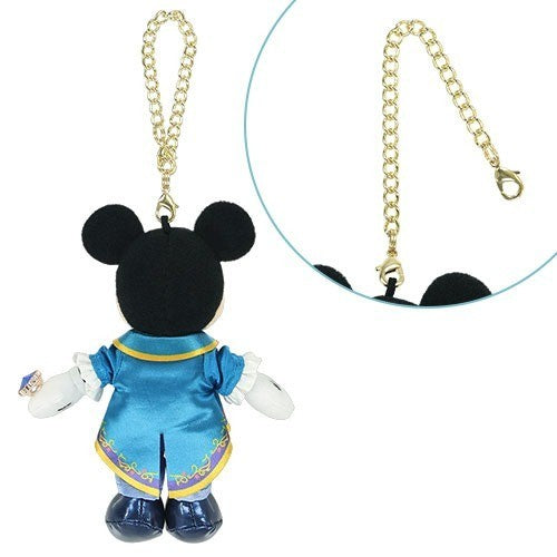 Japan Tokyo Disney Resort Mickey Mouse Plush Toy Charm Sea 25th Fantasy Springs