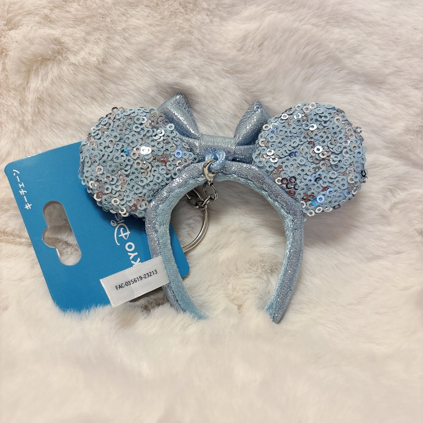 Japan Tokyo Disney Resort Key Chain Headband Elsa Frozen Fantasy Springs