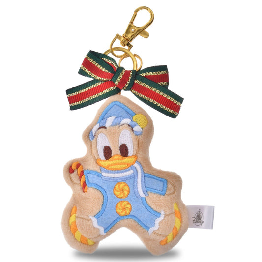 '+Japan Tokyo Disney Store Donald Duck Plush Toy Keychain Christmas Cookies 2025