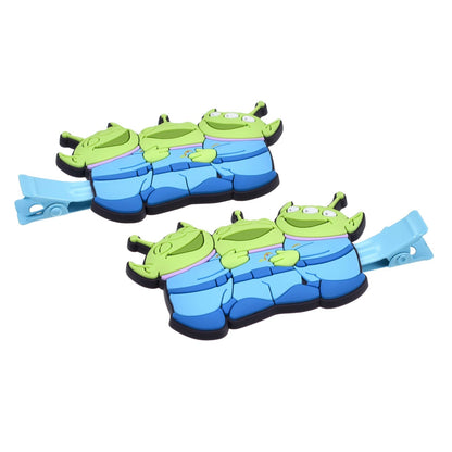 Japan Tokyo Disney Store Little Green Men Hair Clip Set MAEGAMI Zakka Toy Story