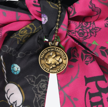 Japan Tokyo Disney Resort Pirates of the Caribbean Minnie Scrunchie With Ribbon