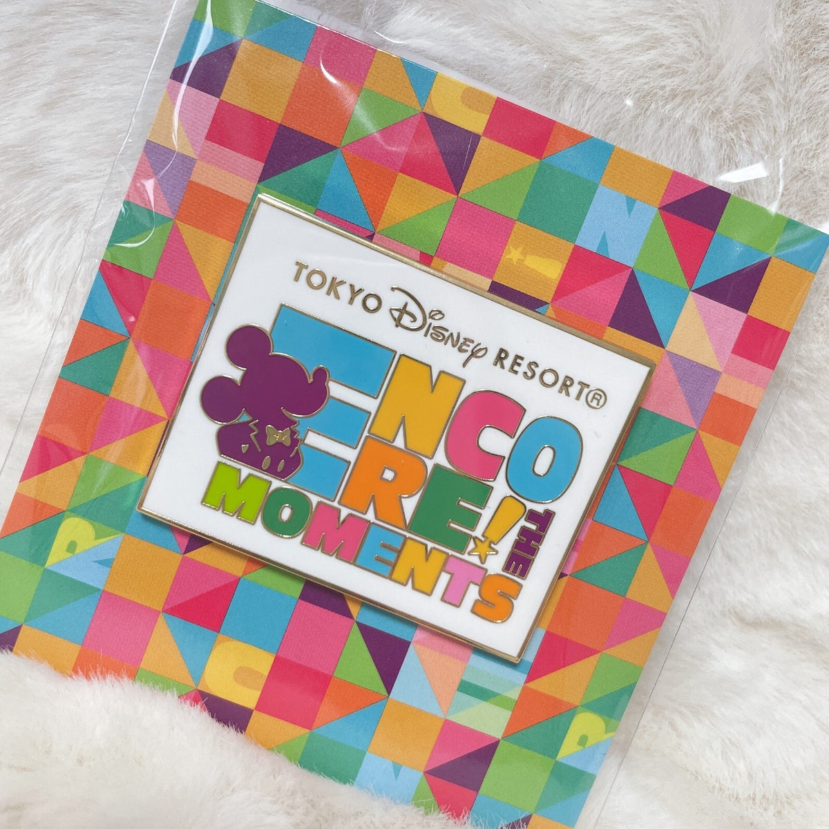Japan Tokyo Disney Resort Encore The Moments Mickey Pin Badge Limited