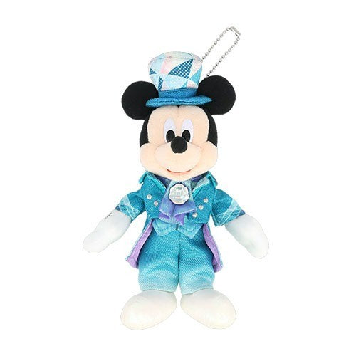 KeychainJapan Tokyo Disney Resort Sparkling Jubilee Mickey Plush Keychain 25th