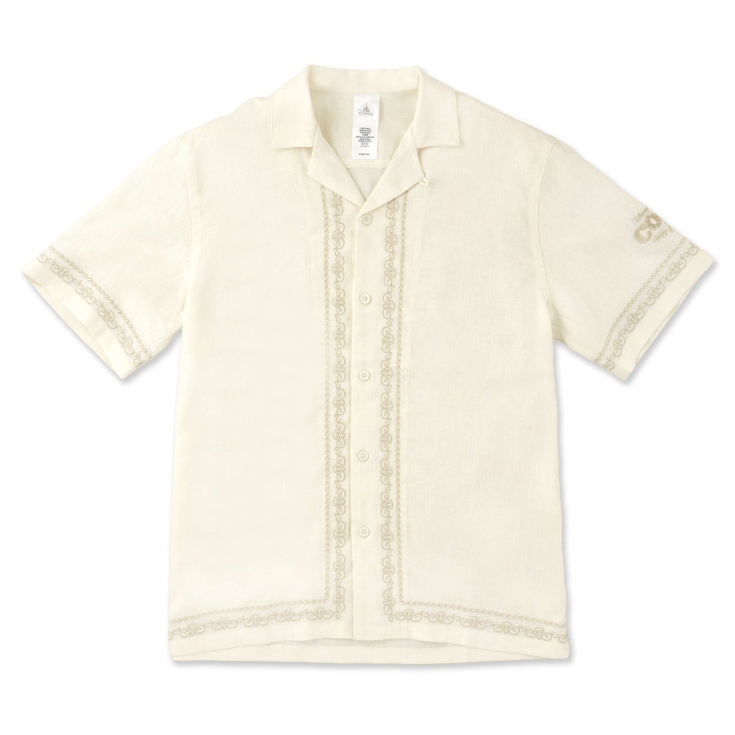Japan Tokyo Disney Store Coco Short-Sleeve Shirt White XL
