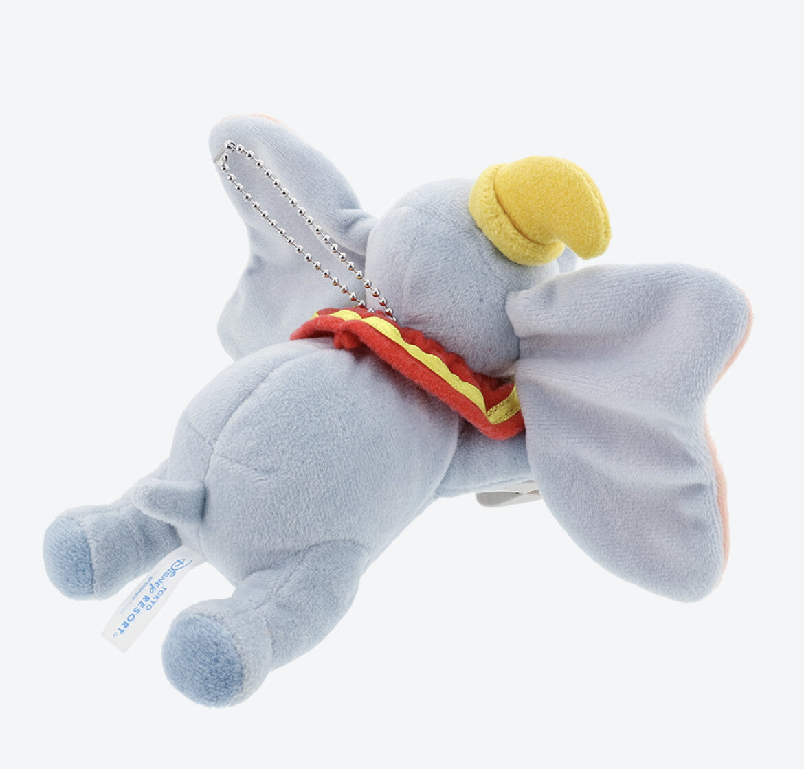 Japan Tokyo Disney Resort Lion Dumbo Plush Toy Keychain Shoulder Clip