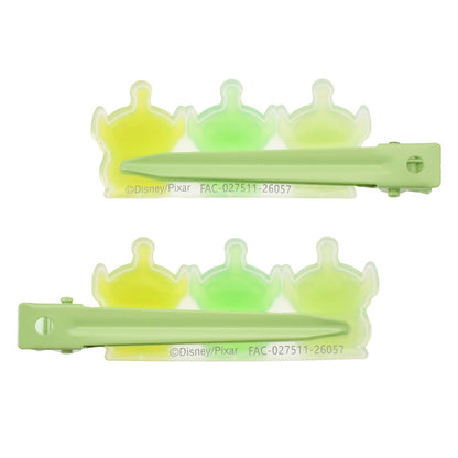 Japan Tokyo Disney Store Little Green Men Hair Clip Set MAEGAMI Zakka Toy Story