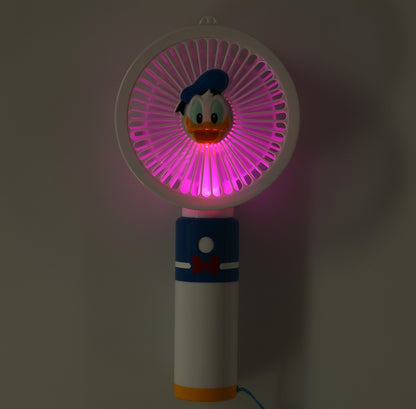 Japan Tokyo Disney Resort Electric fan Summer 2025 Glowing Light Donald Duck