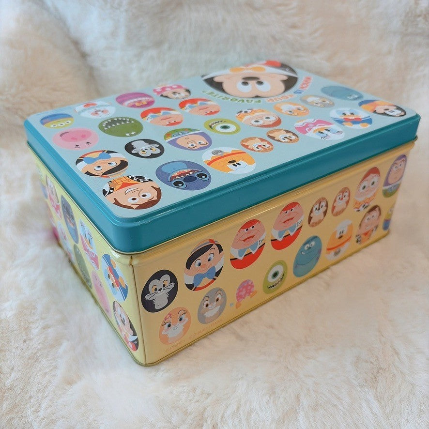 Japan Tokyo Disney Confectionery tin Can Mickey & Minnie Easter