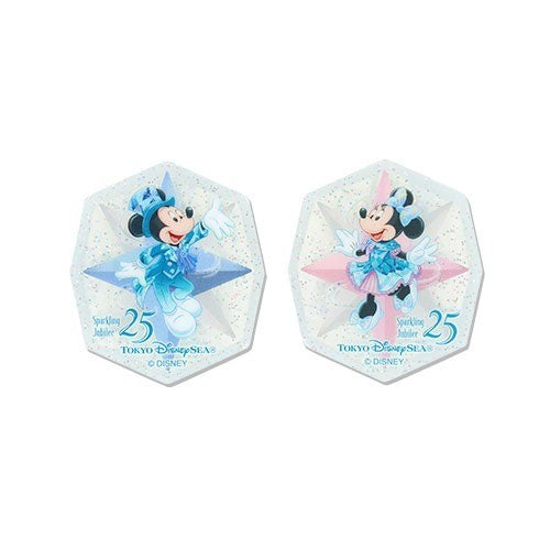 Japan Tokyo Disney Resort Sea 25th Sparkling Jubilee Sticker Set
