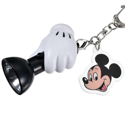 '+Japan Tokyo Disney Store Mickey Mouse Light-Up Flashlight-Style Keychain Fes