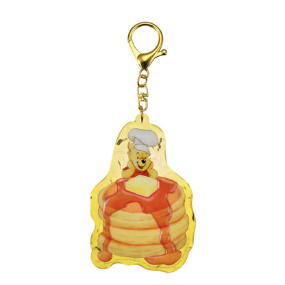 Japan Tokyo Disney Store Winnie the Pooh Clear Keychain POOH HUNNY DAY 2026