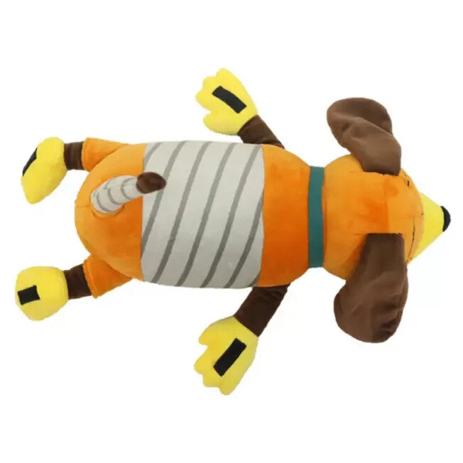 Japan Shop Disney Toy Story Slinky Die-cut Cushion Sleep Beige Plush Toy 2025