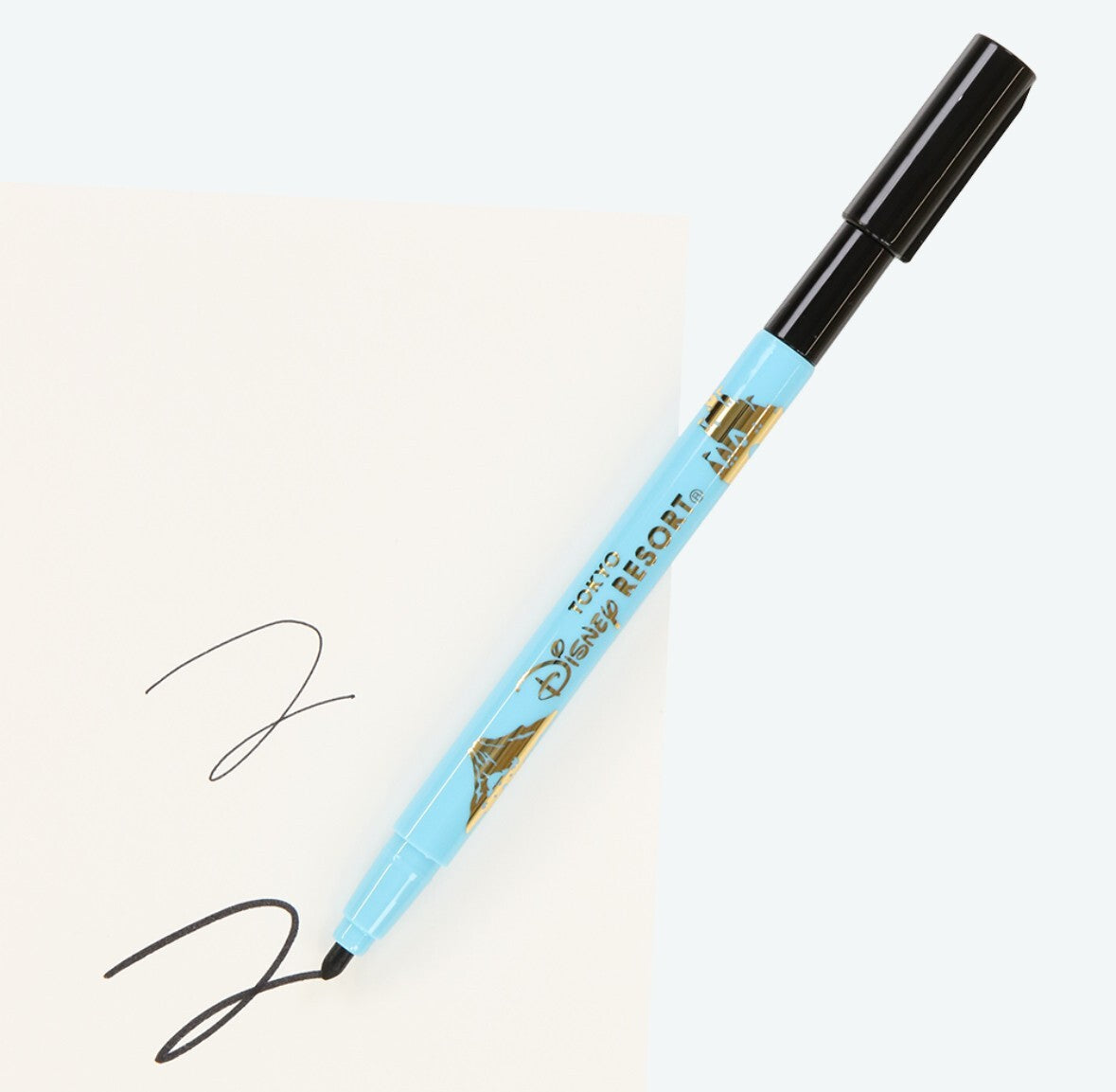 Japan Tokyo Disney Resort Mickey Minnie Character autograph book with pen
