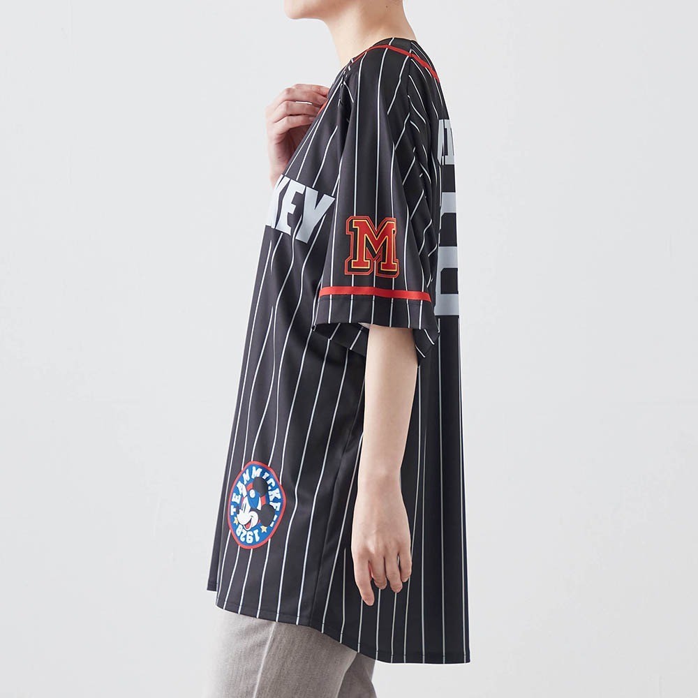 Japan Disney Fantasy Shop Bellemaison Mickey Mouse Baseball Shirt