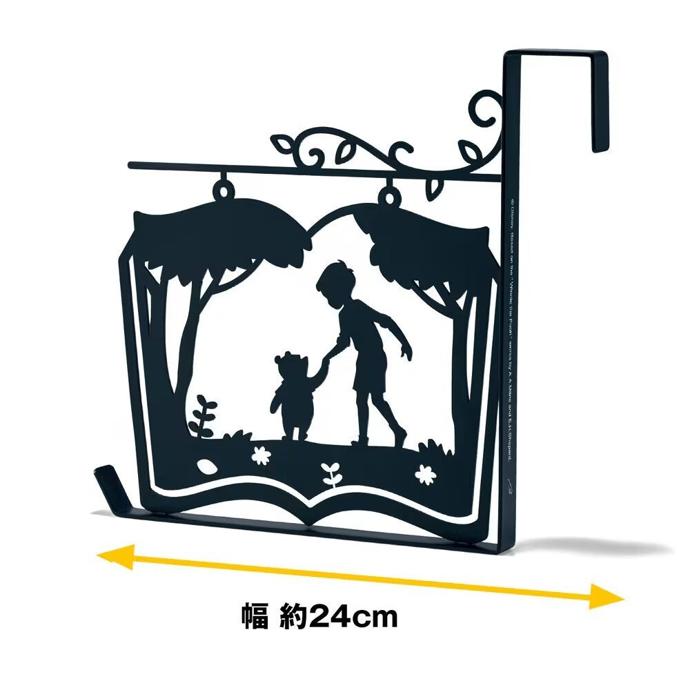 Japan Disney Fantasy Shop Bellemaison Pooh Iron Door Hook Paper Cutout