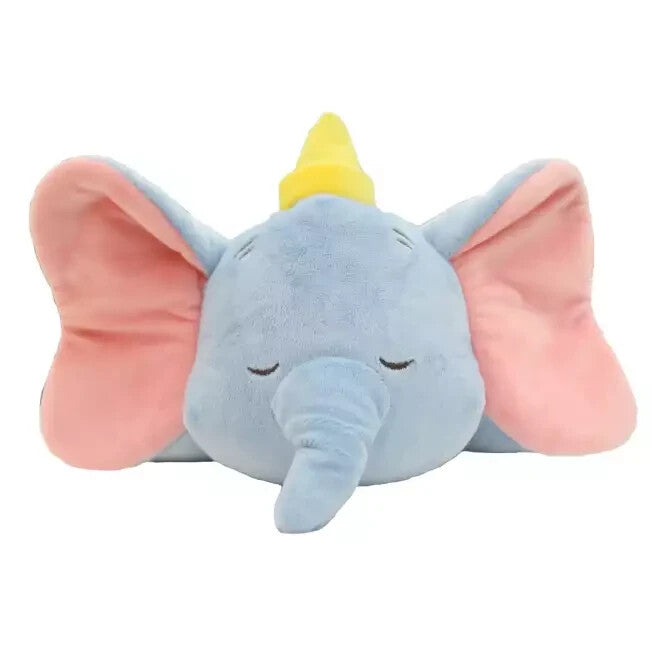 Japan Shop Disney Dumbo Die-cut Cushion Sleep Blue Plush Toy 2025