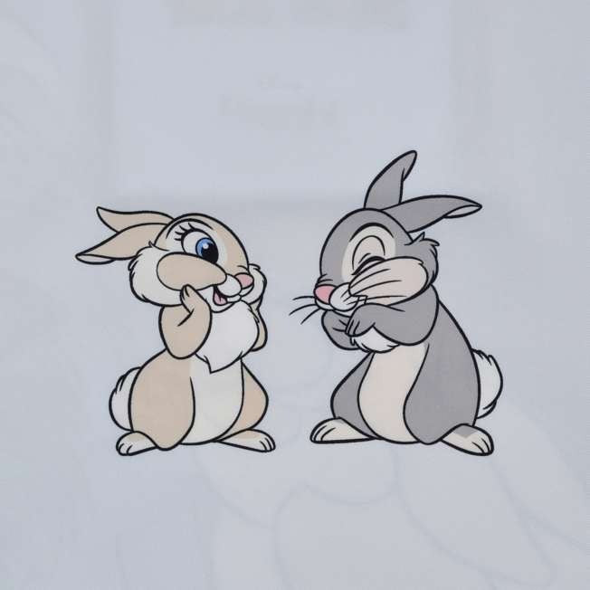 Japan Tokyo Disney Store Miss Bunny & Thumper Shopping Eco Bag Kiss Moment
