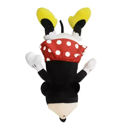 Japan Shop Disney Minnie Mouse Die-cut Cushion Sleep Pink Plush Toy 2025