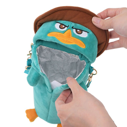 Japan Tokyo Disney Store Agent P Bottle Cover with Strap Phineas and Ferb