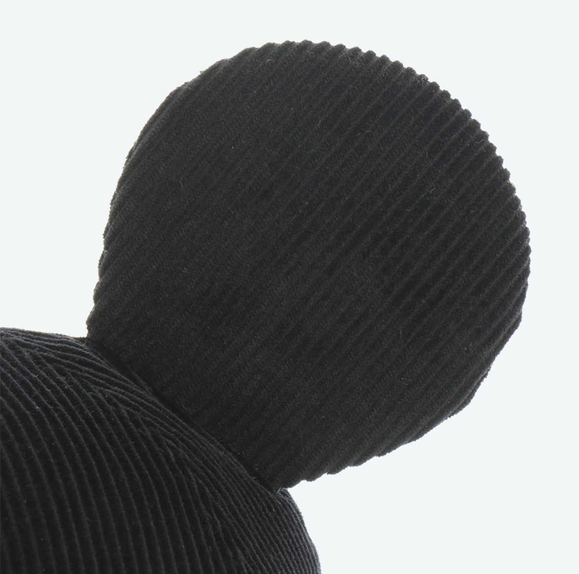 Japan Tokyo Disney Resort Ears Mickey limited Fluffy Winter Cap Hat Black 2025