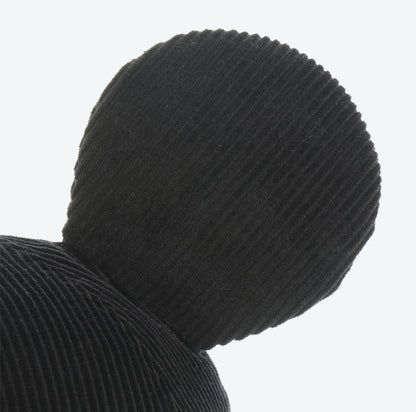 Japan Tokyo Disney Resort Ears Mickey limited Fluffy Winter Cap Hat Black 2025