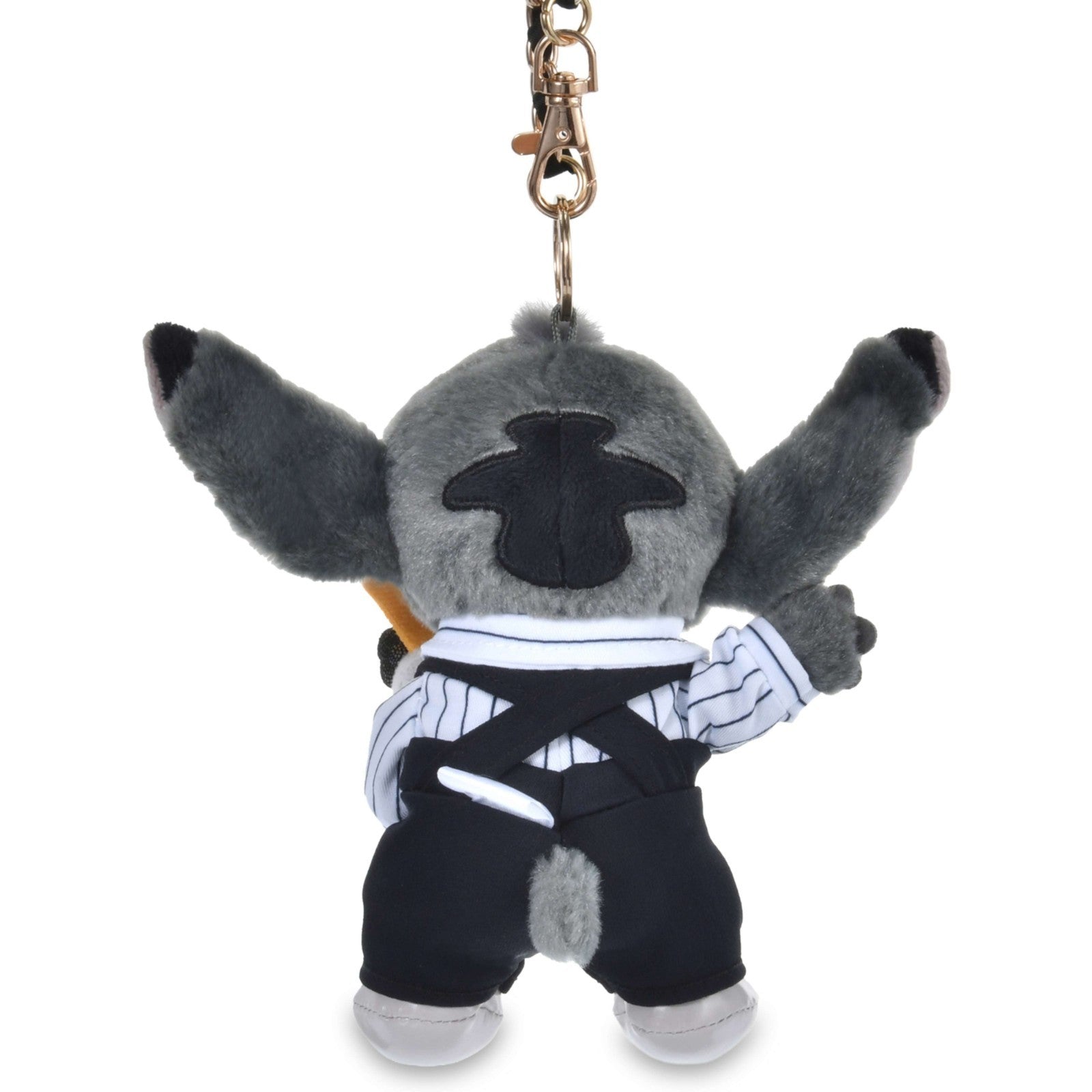 Japan Tokyo Disney Store Stitch & Scrump Plush Toy Keychain KURONOHI BLACK STYLE